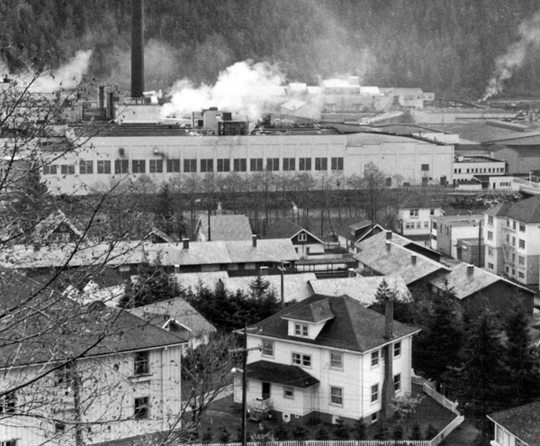 View of Mill from the Town site View of Mill from the Town site